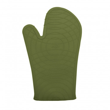 MITAINE EN SILICONE ET DOUBLÉ 30CM VERT
