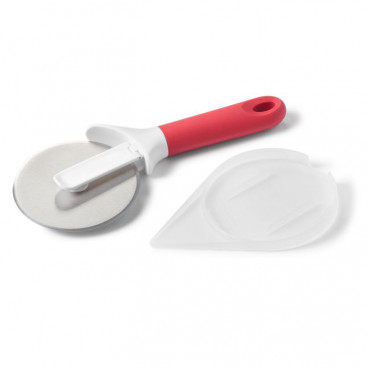 ROULETTE À PIZZA 2-EN-1 AVEC SPATULE DE SERVICE