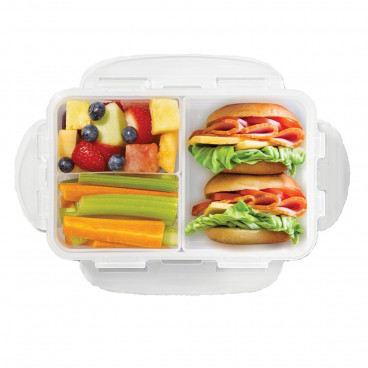 CONTENANT À LUNCH AVEC DIVISEUR 1L RECTANGLE LOCK&LOCK 